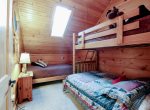 UPSTAIRS FULL/TWIN BUNK & FULL SINGLE BED